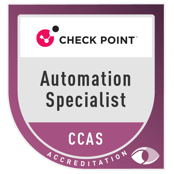 Check Point Certified Automation Specialist - R81 (CCAS)